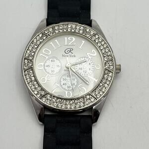 Silver mens watch